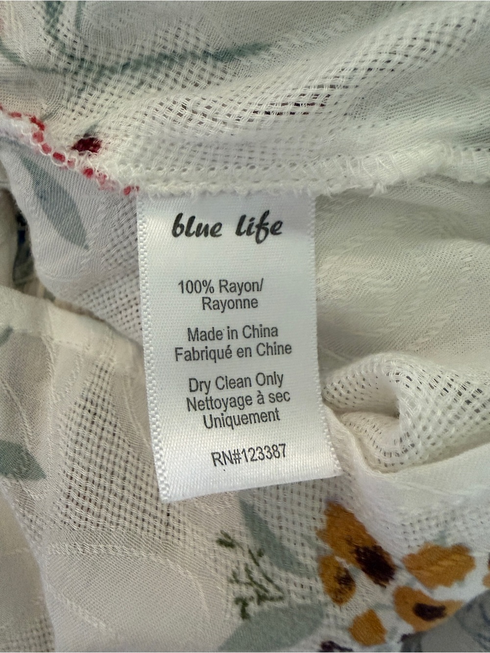 Blue Life Floral Romper Dress - Picture 5 of 5